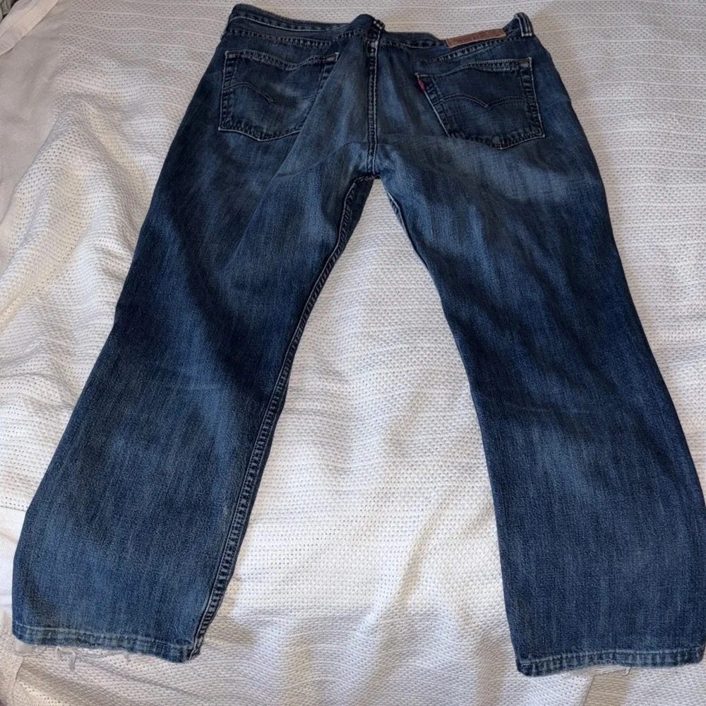 514 Levi's Men's Dark Indigo Straight Jeans